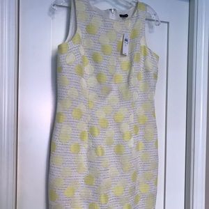 Textured sheath dress